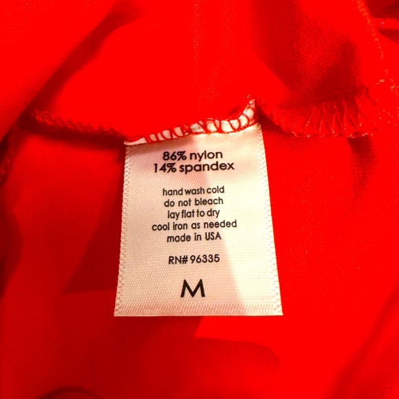 NWOT Susana Monaco Essential Thin Strap Mini Dress in Perfect Red (Size M) - Picture 6 of 6